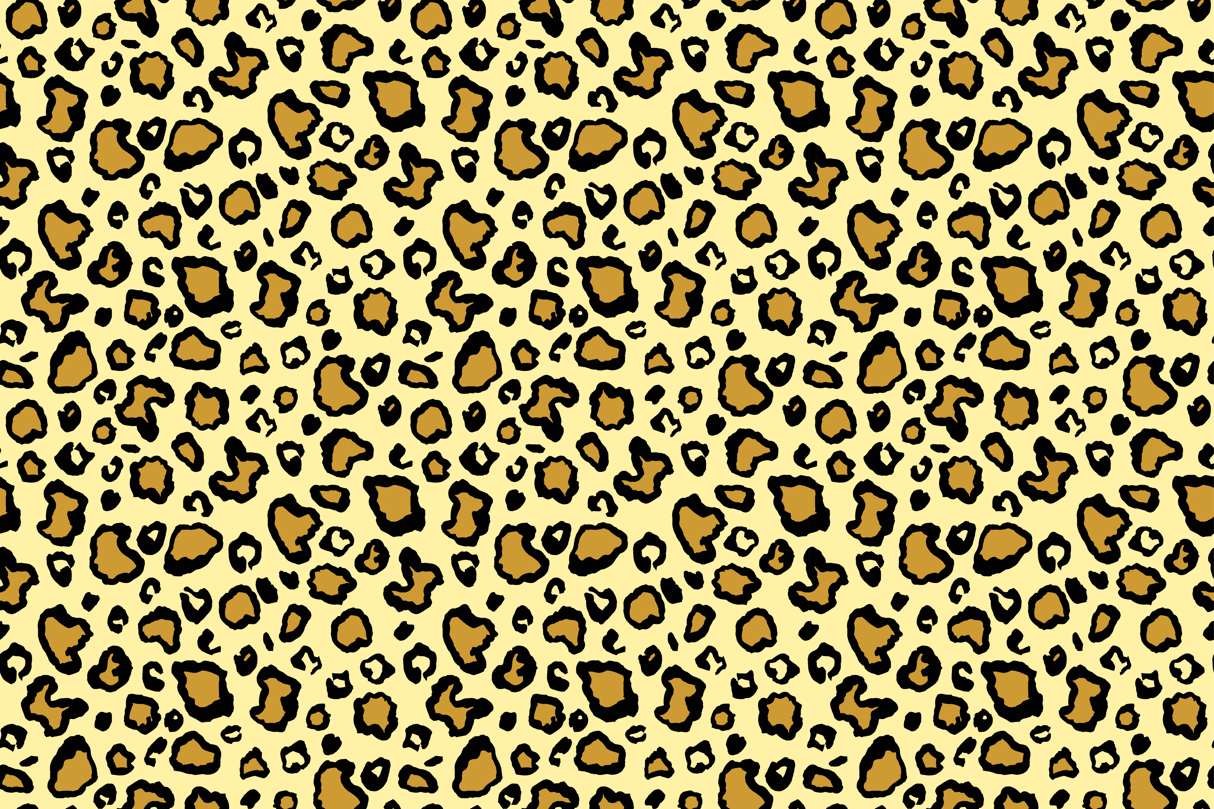 Tapis vinyle animal motif léopard ludique - TenStickers
