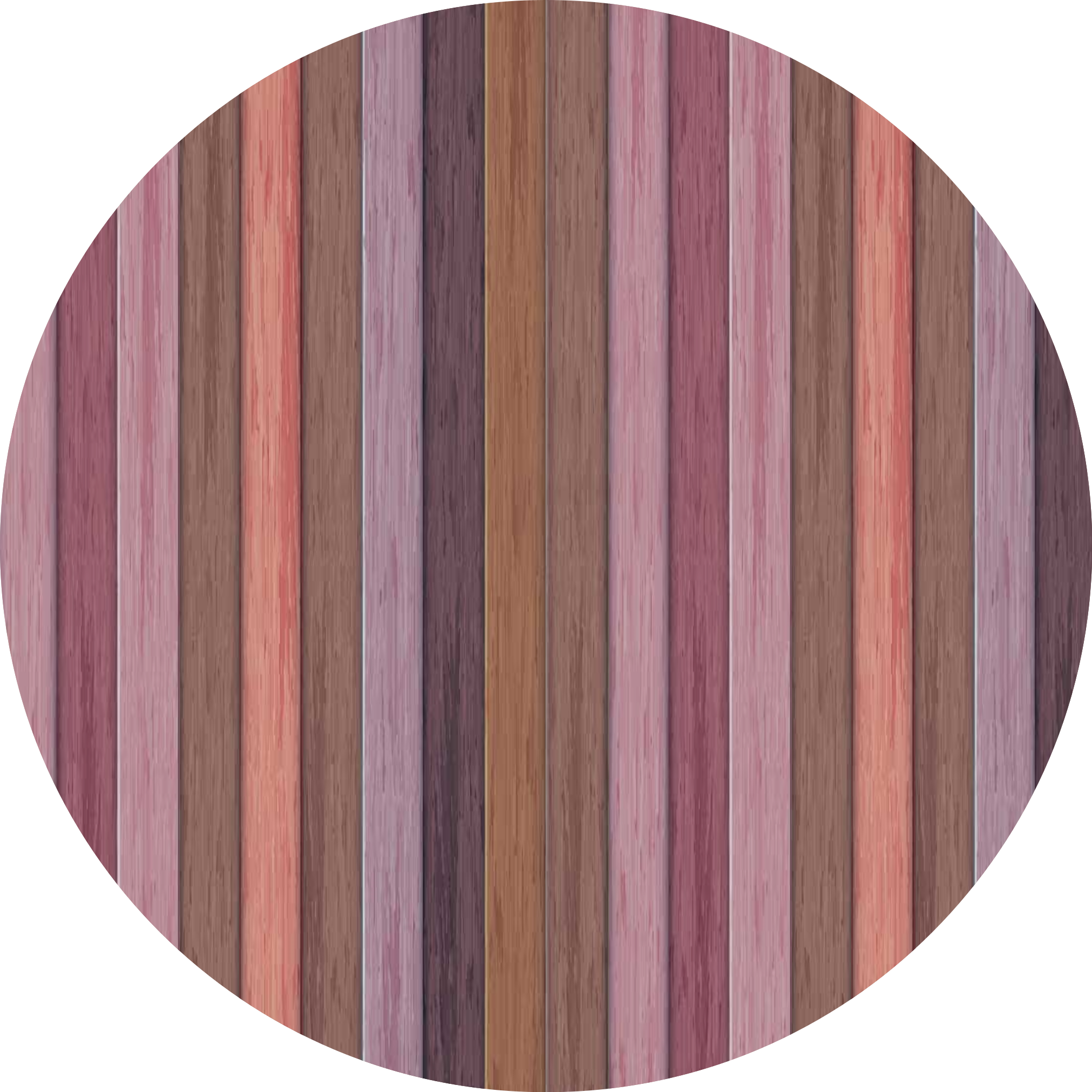 Tapis vinyle imitation parquet rayures violettes diagonales - TenStickers