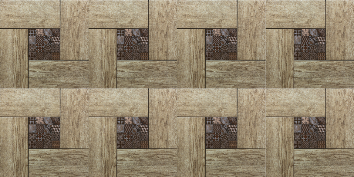 Tapis vinyle imitation parquet motif texturé - TenStickers