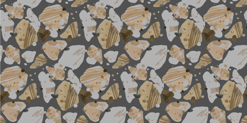 Tapis vinyle imitation parquet motif de pierre abstrait - TenStickers
