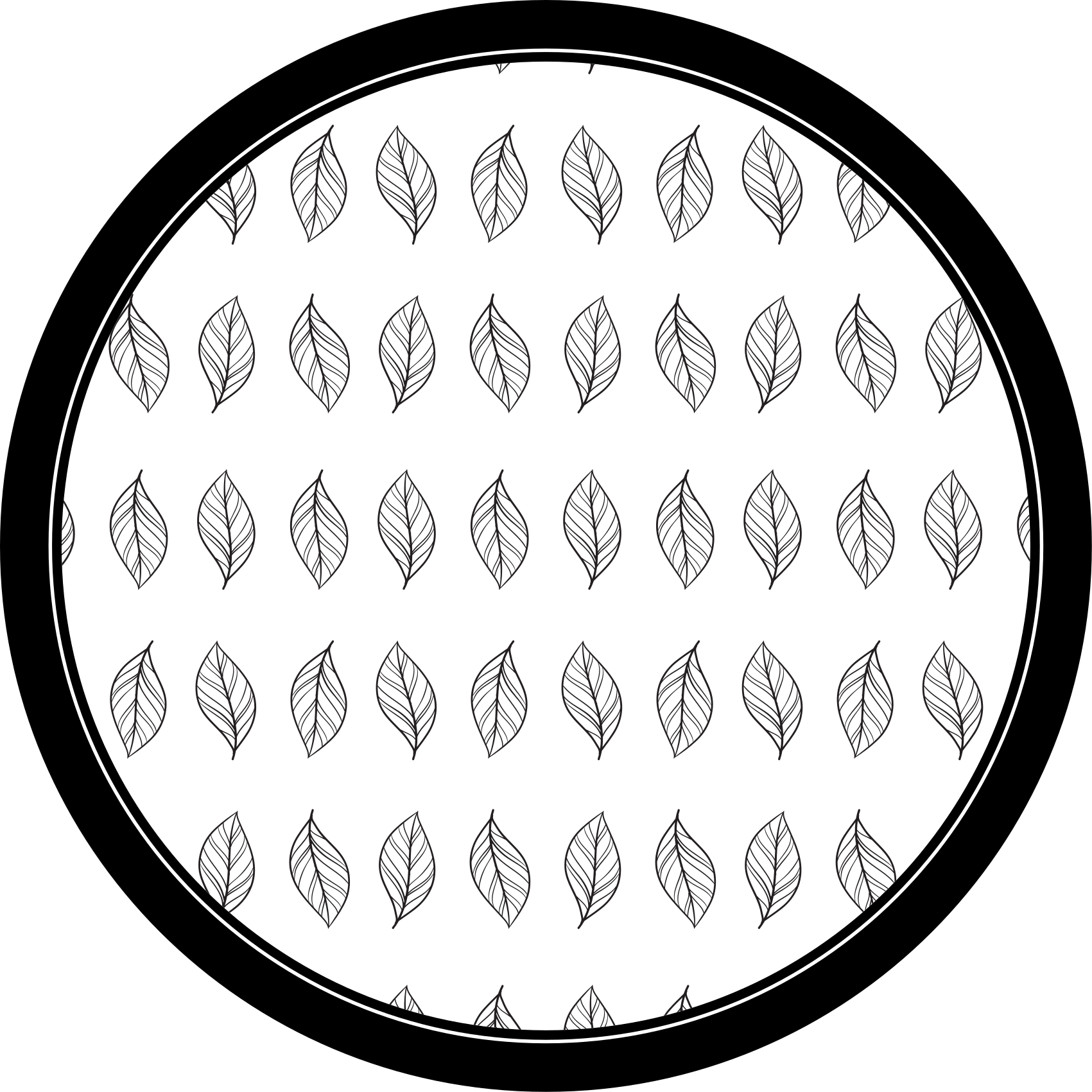 Tapis vinyle fleurs et plantes aperçu botanique - TenStickers