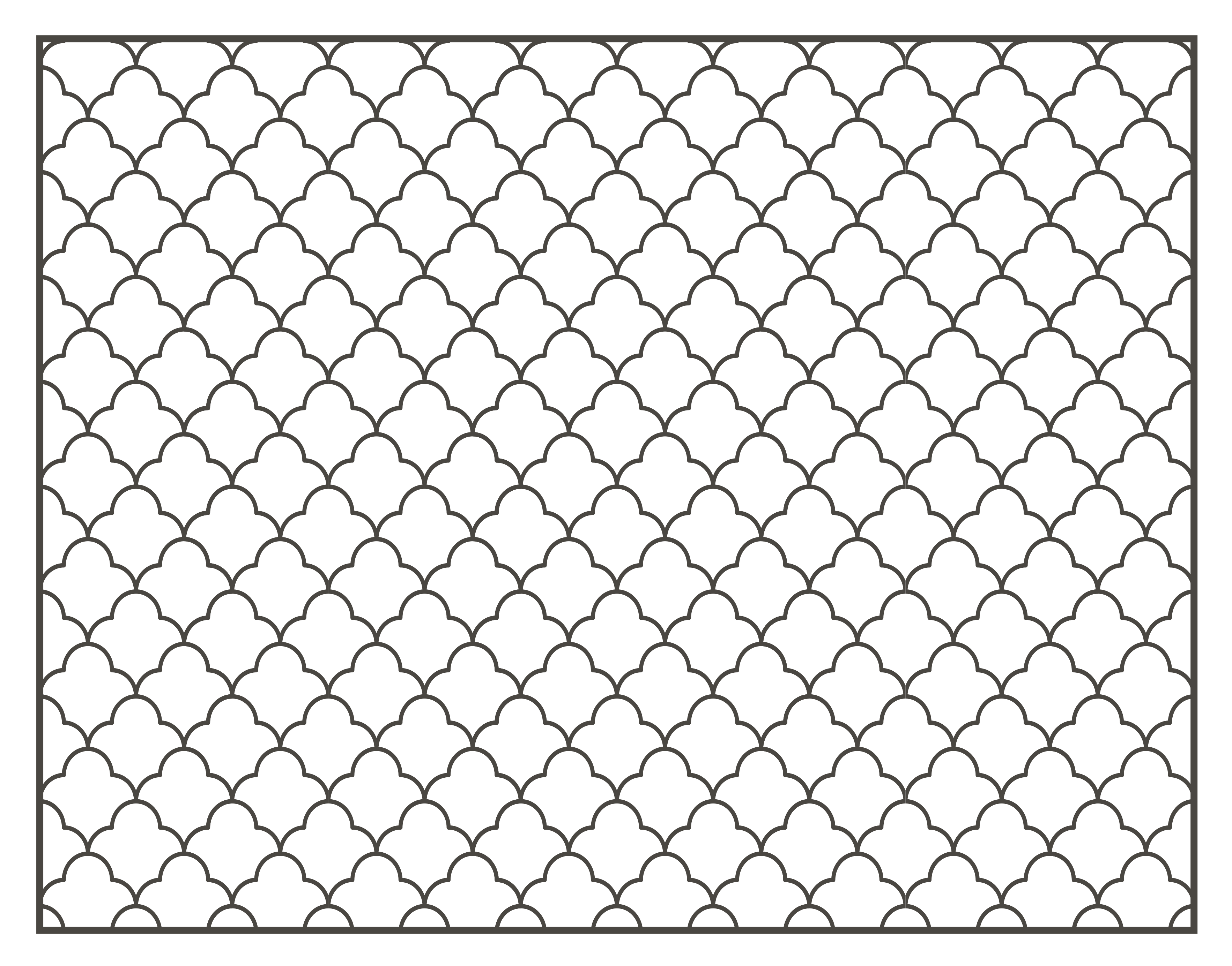 Tapis vinyle géométrique motif marocain - TenStickers