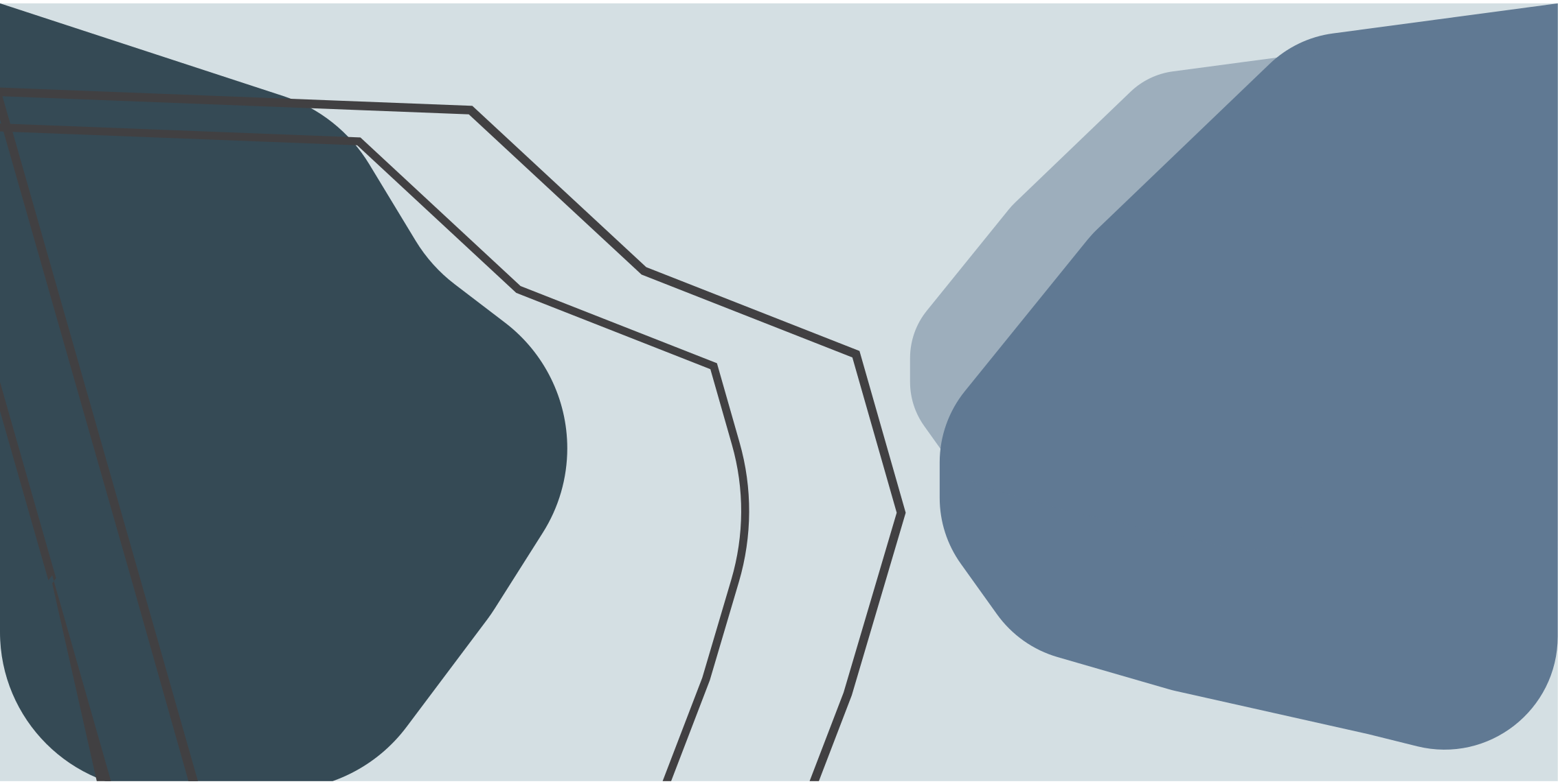 Tapis vinyle géométrique lignes de contour abstraites - TenStickers