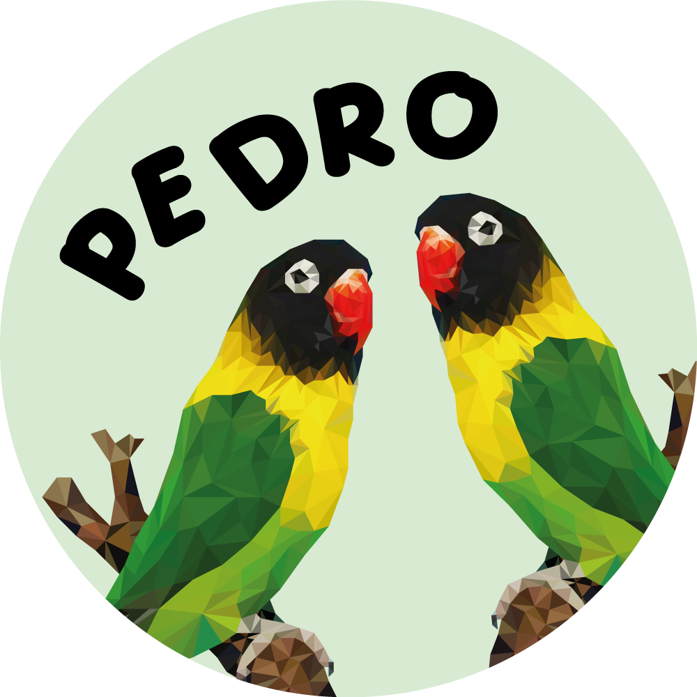 Tapis vinyle personnalisé tourtereaux personnalisables - TenStickers