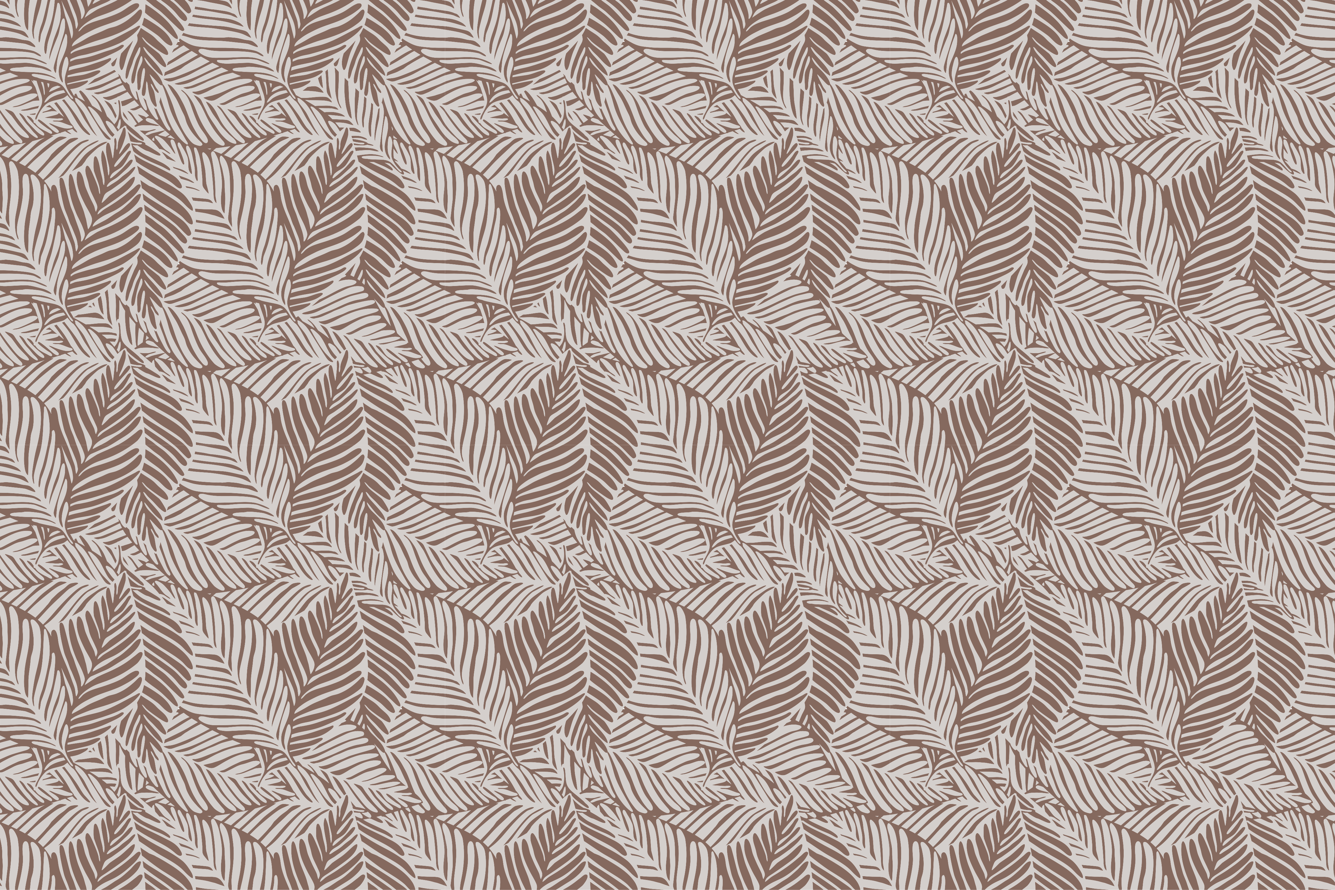 Tapis vinyle fleurs et plantes surface à motifs de feuilles - TenStickers