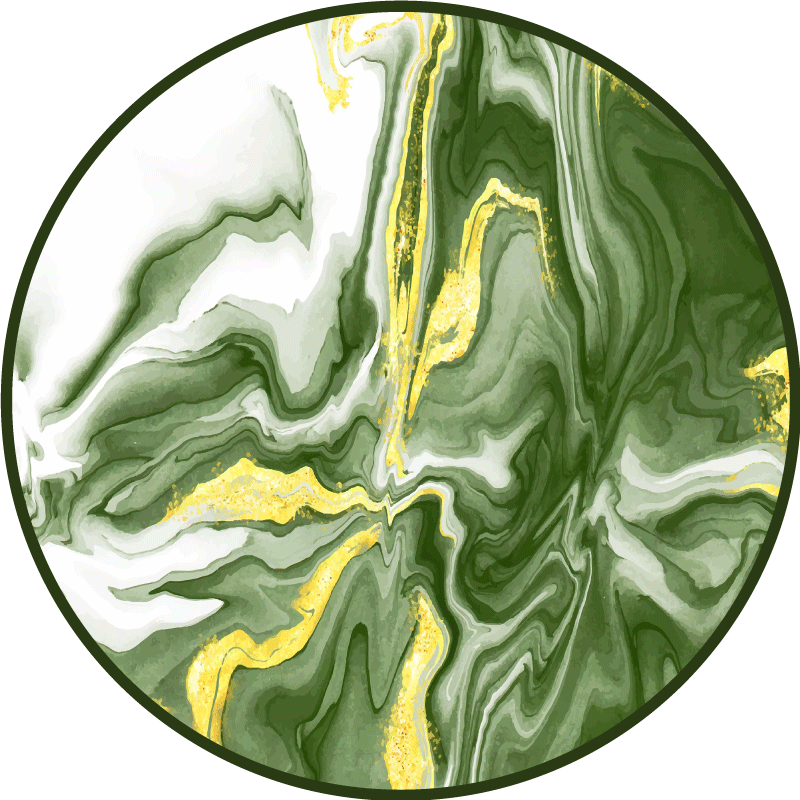 Tapis vinyle marbre élégance marbrée - TenStickers