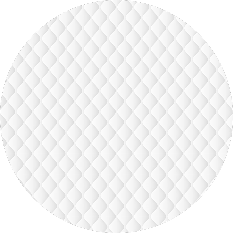 Tapis vinyle matelassé blanc style vintage - TenStickers