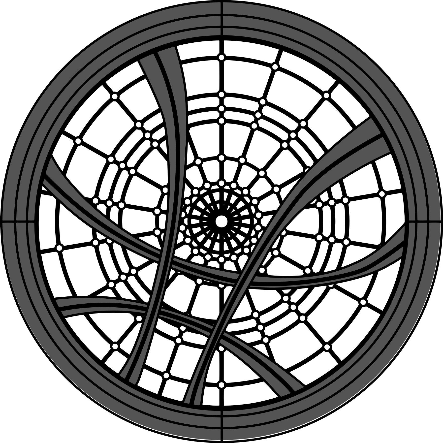 Tapis vinyle chambre fenêtre Monsieur Étrange - TenStickers