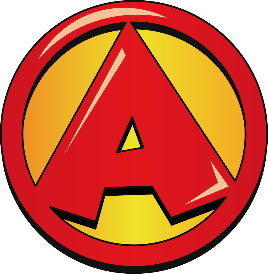 Tapis vinyle Super-Héros Initiale personnaliser - TenStickers