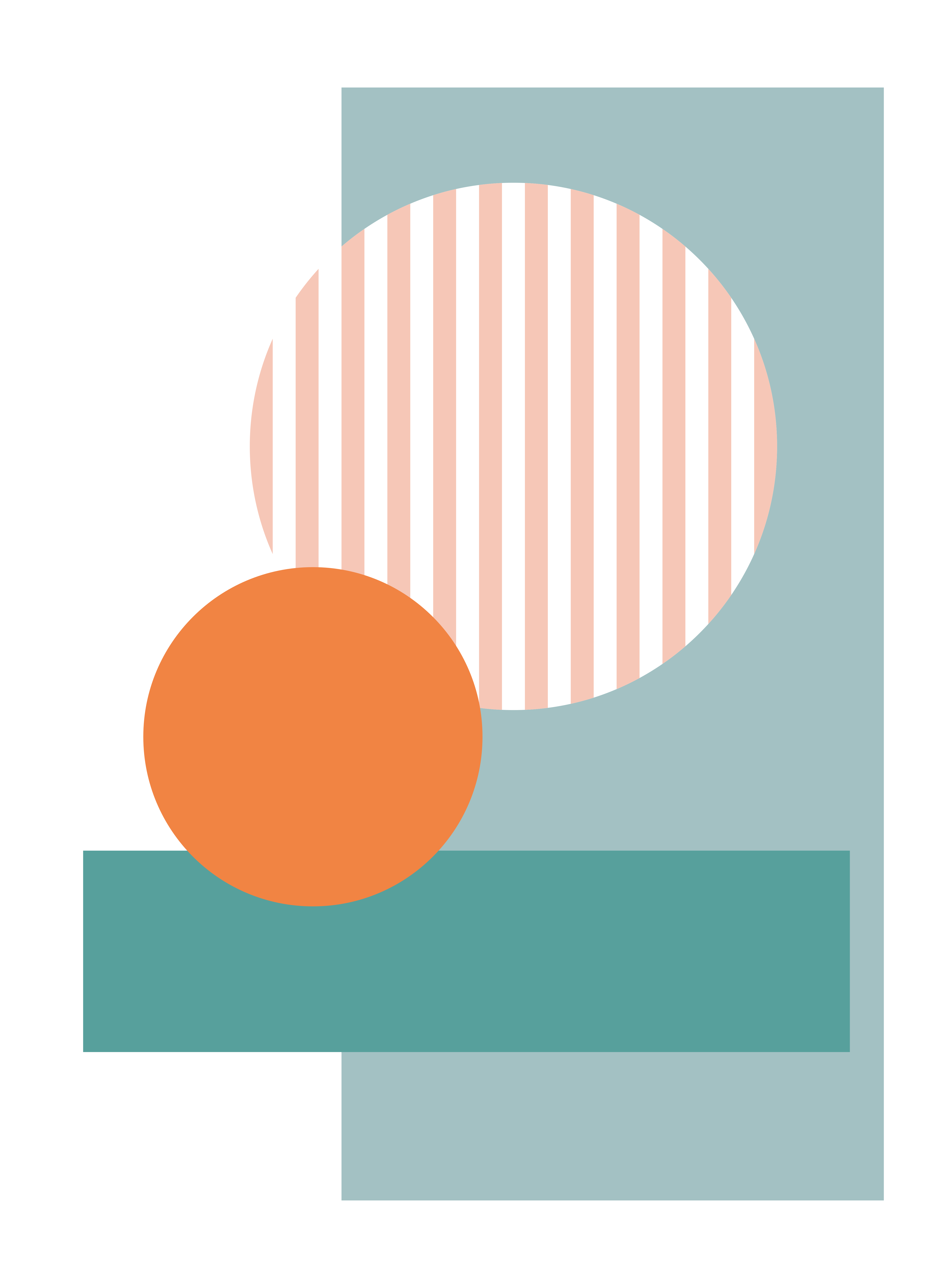 Tapis vinyle moderne cercles géométriques ensoleillés - TenStickers