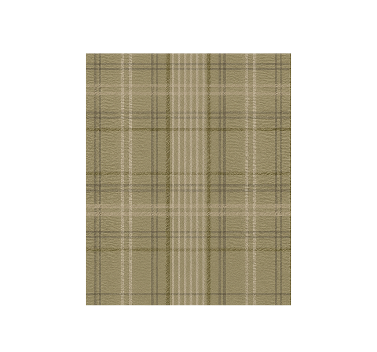 Papier peint vintage design olive gris des années 1960 - TenStickers