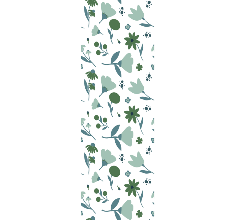 Papier peint floral floraison botanique - TenStickers