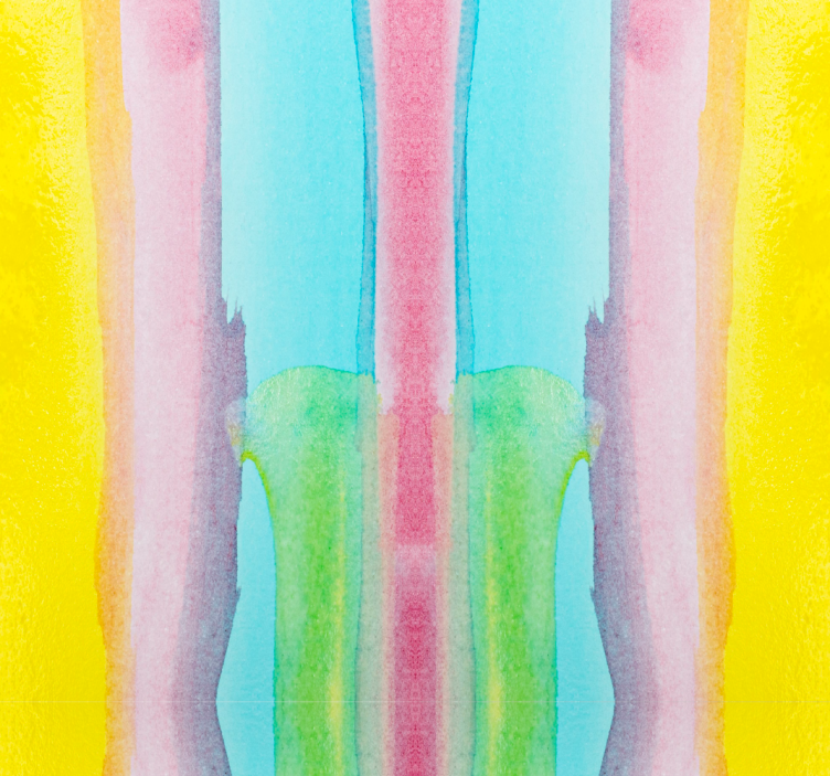 Papier peint abstrait couleurs abstraites - TenStickers