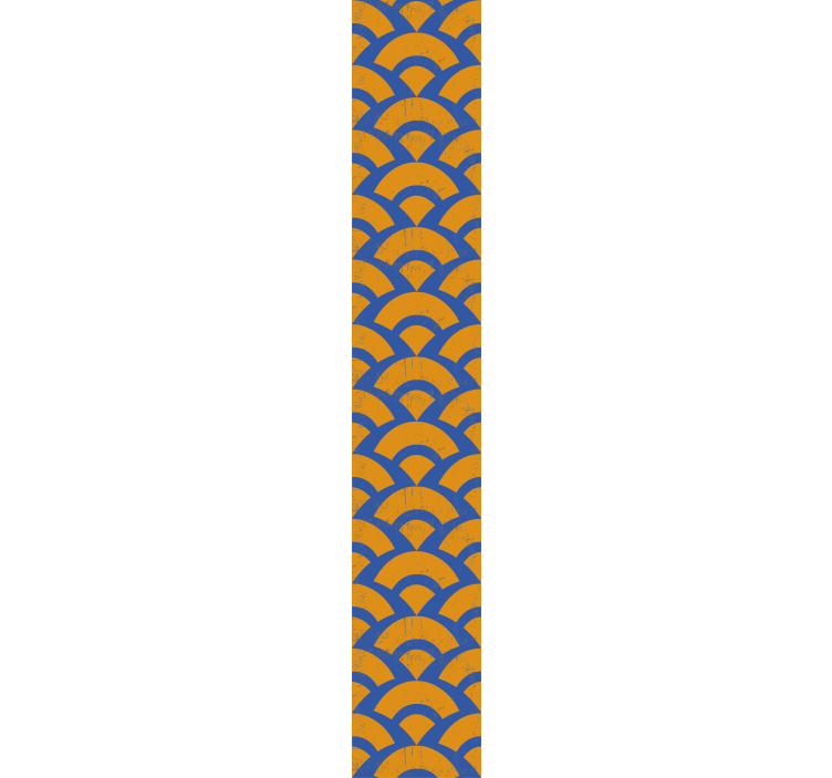 Papier peint formes géometriques motif d'arc géométrique - TenStickers