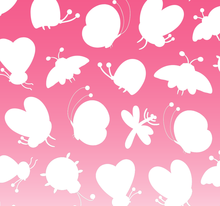Papier peint papillons motif papillon - TenStickers