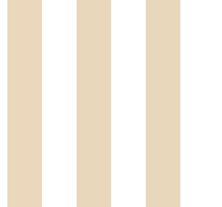 Papier peint ligne verticale couleurs blanc et beige - TenStickers