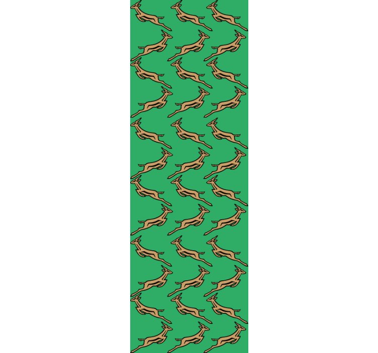 Papier peint animaux gazelles qui courent - TenStickers