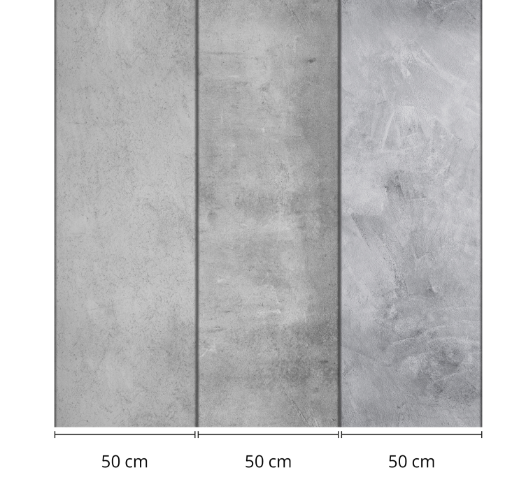 Papier peint béton mur de ciment texturé - TenStickers