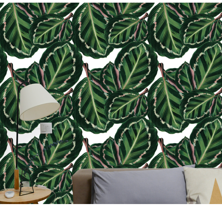 Papier peint nature verdure luxuriante - TenStickers