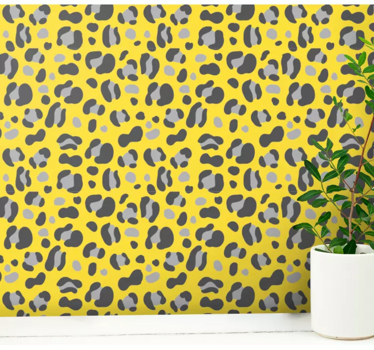 Papier zèbre empreinte d'animal - TenStickers