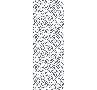 Papier peint cercles élégant motif noir et blanc - TenStickers