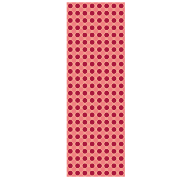 Papier peint cercles géométrie circulaire rétro - TenStickers