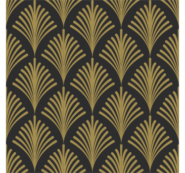 Papier peint vintage le glamour doré des années 1920 - TenStickers