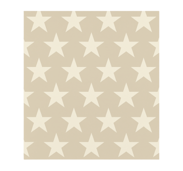 Papier peint chambre ado motif étoiles beiges - TenStickers