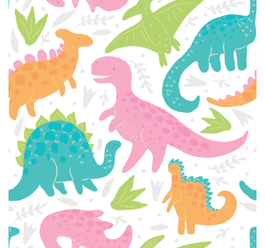 Papier peint chambre enfant couleurs pastel - TenStickers