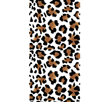 Papier peint chambre enfant motif taches de léopard - TenStickers