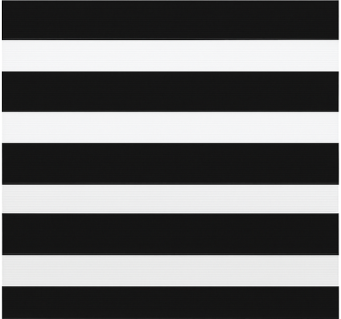 Papier peint cuisine rayures noires et blanches - TenStickers