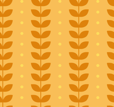 Papier peint cuisine motif feuilles - TenStickers