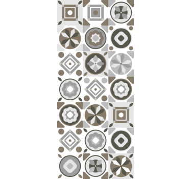 Papier peint cuisine hydraulique aux tons gris - TenStickers