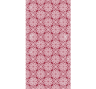 Papier peint cuisine rouge marocain - TenStickers