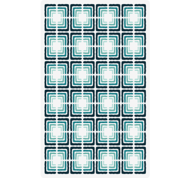 Papier peint cuisine formes abstraites à motifs - TenStickers