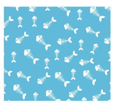 Papier peint cuisine squelette pesant - TenStickers