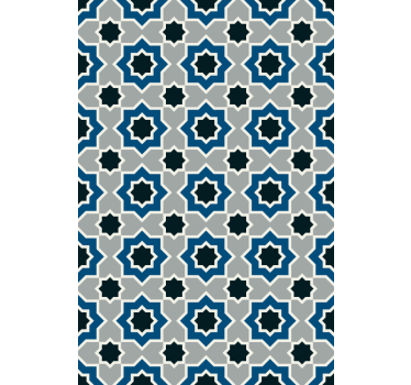 Papier peint cuisine motif géométrique islamique - TenStickers