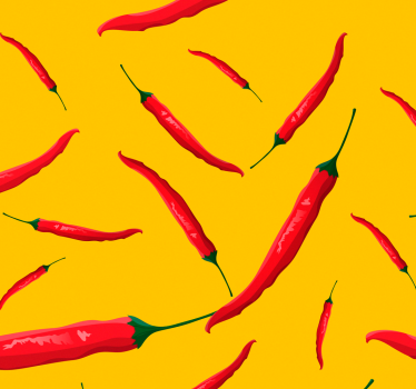 Poivrons de papier peint de cuisine - TenStickers