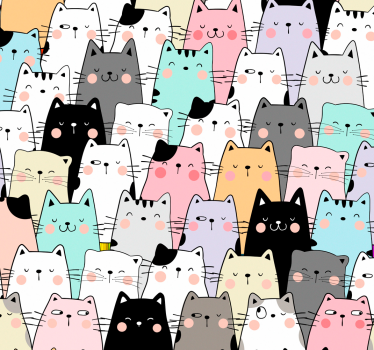 Papier peint chambre Chats - TenStickers