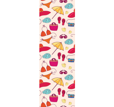 Papier peint chambre enfant accessoires ludiques - TenStickers