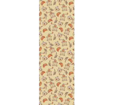 Papier peint cuisine motifs culinaires - TenStickers