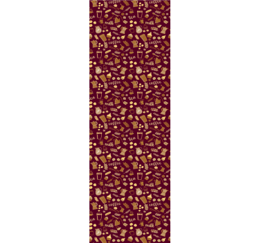 Papier peint cuisine motif de boisson - TenStickers