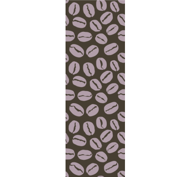 Papier peint cuisine modèle de grains de café - TenStickers