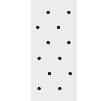 Papier peint cercles simplicité à pois - TenStickers