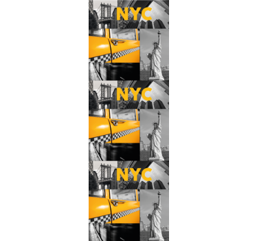Papier peint ville collage urbain - TenStickers