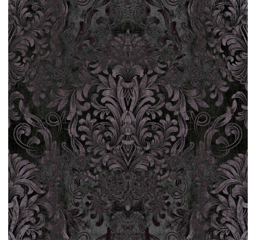 Papier peint baroque nuances sombres - TenStickers