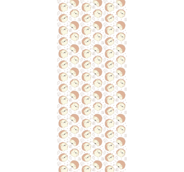 Papier peint chambre enfant motif hérisson - TenStickers