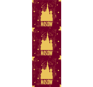 Papier peint ville conception de monuments de moscou - TenStickers