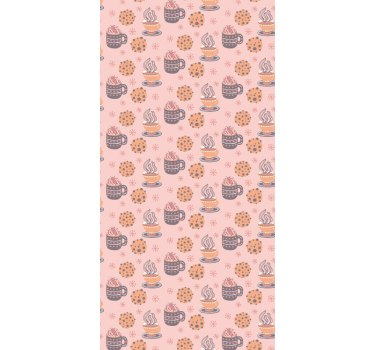Papier peint cuisine motif de boisson confortable - TenStickers