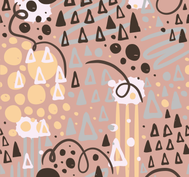Papier peint chambre fille marqueurs et dessins - TenStickers
